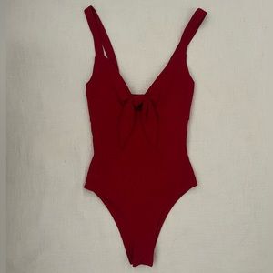 Minkpink Andalusia Bodysuit Red